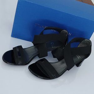 Stuart Weitzman Black Strappy Sandals Heels